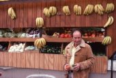 Fruits and vegetables stand in Little Havana - Miami, Florida.