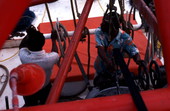 Shrimpers working aboard the "Capt. Daddy" - Fernandina Beach, Florida