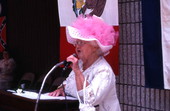 Thelma Boltin giving a speech - White Springs, Florida