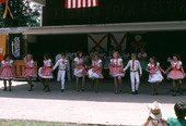 Sailfish Cloggers dancing at the 1981 Florida Folk Festival - White Springs, Florida