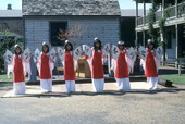 Vietnamese dancers at the Great Gulf Coast Arts Festival - Pensacola, Florida.