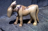 Mule carved by Payton Bemby Sr. - Jasper, Florida.