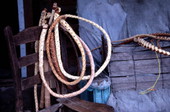 Whips made by Alvin Goodvine - Lake City, Florida.