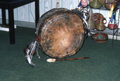 Creek Indian drum
