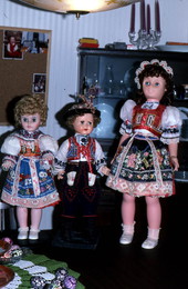Differing Czechoslovakian dolls - Masaryktown, Florida