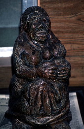 Sculpture of mother and child by Pharoah Baker - Lake City, Florida.