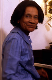 Piano player Ida Goodson - Pensacola, Florida.