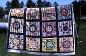 Quilt made by Betsy Webb - White Springs, Florida