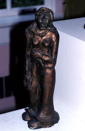 Sculpture by Pharoah Baker.