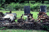 Graves at an old cemetery - Madison, Florida