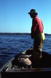 Tommy Noles fishing - Crescent City, Florida.