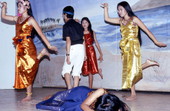 Robam Krab dance performance during Cambodian New Year celebration - Jacksonville, Florida.