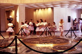Suwannee River Cloggers performing at the Folk Heritage Awards - Tallahassee, Florida.