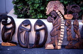 Jamaican wood-carving - Miami Beach, Florida.
