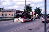 Truck in the annual parade from Florida City to Benito Juarez Park for Mexican Independence Day - Florida City, Florida