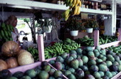 Fruit for sale at an open air market - Miami, Florida.