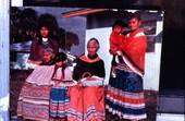 Lottie Shore's family in a portrait - Brighton Reservation, Florida.