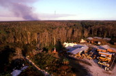 Aerial view of a portion of the Big Cypress Reservation - Big Cypress Reservation, Florida