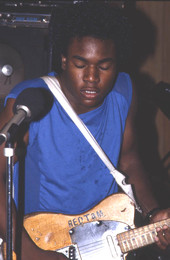 Red Tam playing guitar - Jacksonville, Florida.