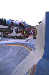 Ben French skateboarding on "The Tombstone" - Jacksonville, Florida