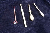 Bobbin lace materials used by Ana Rodriguez de Diaz - Jacksonville, Florida