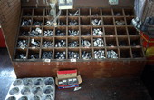 Lead fishing sinkers made by Jim Goddard - Jacksonville, Florida
