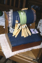 Bobbin lace used by Ana Rodriguez de Diaz - Jacksonville, Florida