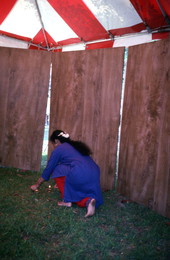 Nila Radhakrishnan performing an East Indian dance - White Springs, Florida
