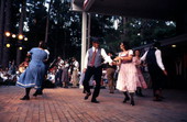 Cross Creek cloggers dancing - White Springs, Florida