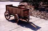 Toy wagon made by Ezra Knepp - Sarasota, Florida