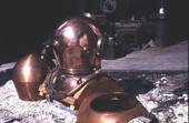 Greek diving helmet - Tarpon Springs, Florida.