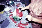 Mexican pinata being made - Seville, Florida