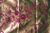 Greek embroidery made by Penny King - Sarasota, Florida