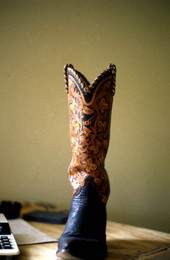 Boot made by Bob Dellis - Okeechobee, Florida