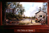 Photograph of a African American diorama