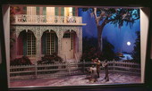 Photograph of a diorama of musicians