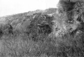 Abandoned pit of Plant #2 of Franklin Phosphate Company