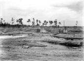Mining land pebble phosphate in pit of American Cyanamid Company - west of Brewster, Florida