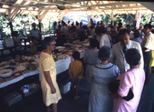 Florida Governor Claude Kirk in Troy, Alabama for a family reunion