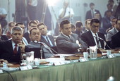 View showing Governor Claude Kirk, seated second from left, at the Governor's Convention - Cincinnati, Ohio