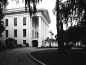 East front of State Capitol building.