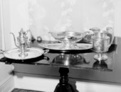 Silver service from the Battleship Florida
