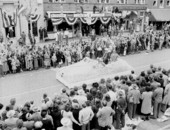 Justice of the Peace and Constables Association entry in Governor Fuller Warren's inaugural parade.