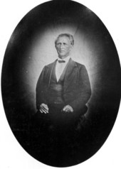 Portrait of acting Governor Abraham Kurkindolle Allison