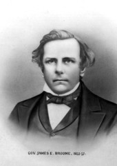 Portrait of Florida's 3rd Governor James Emilius Broome