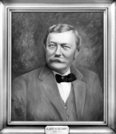 Portrait of Florida's 20th Governor Albert W. Gilchrist.