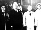 Governor Frederick P. Cone at the wedding of Broward County sheriff Walter R. Clark - Jacksonville, Florida.