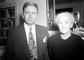 Governor Fuller Warren and his mother Grace Fuller Warren - Blountstown, Florida