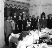Fuller Warren with group at the Seminole Hotel - Jacksonville, Florida.