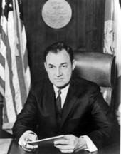 Portrait of Florida's 36th Governor Claude Roy Kirk, Jr.